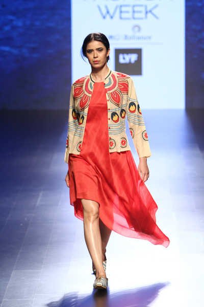 Swati Vijaivargie at Lakmé Fashion Week summer/resort 2016