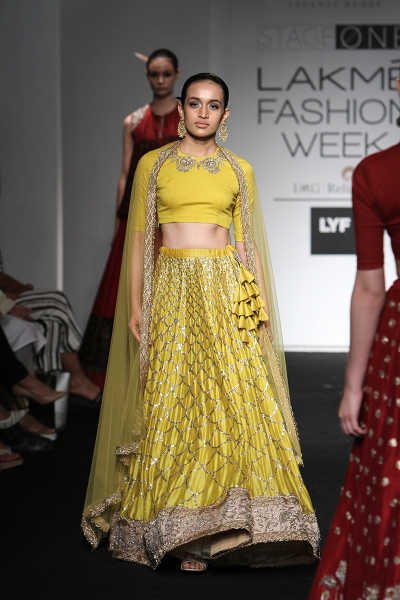 Jayanti Reddy at Lakmé Fashion Week summer/resort 2016