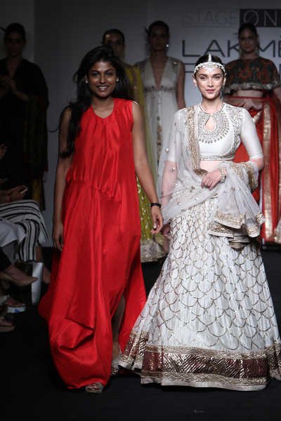 Jayanti Reddy- Aditi Rao Haidri at Lakmé Fashion Week summer/resort 2016