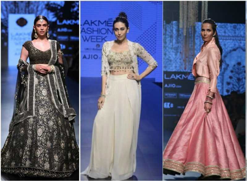 Adit Karisma Padmalaxmi at Lakme Fashion Week 2017