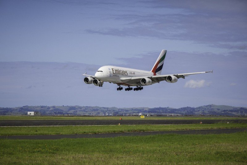 Emirates onboard lounge