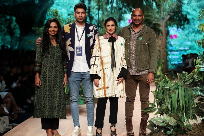 Designer Shalini James, Sahil Kochhar, Rina Dhaka, Samant Chauhan