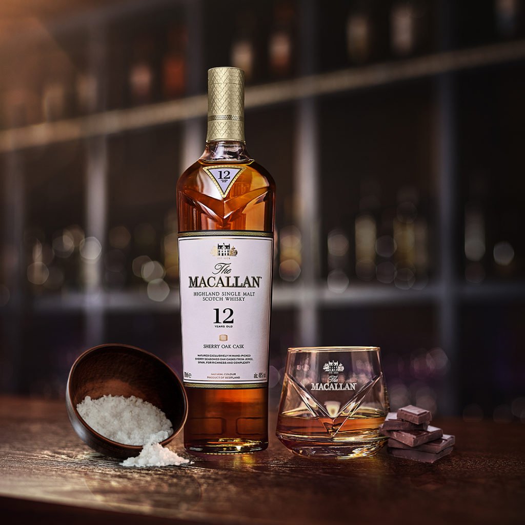 Sea Salt Dark Chocolate with The Macallan Sherry Oak