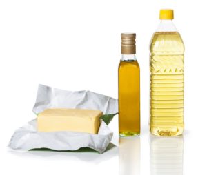 oil and butter
